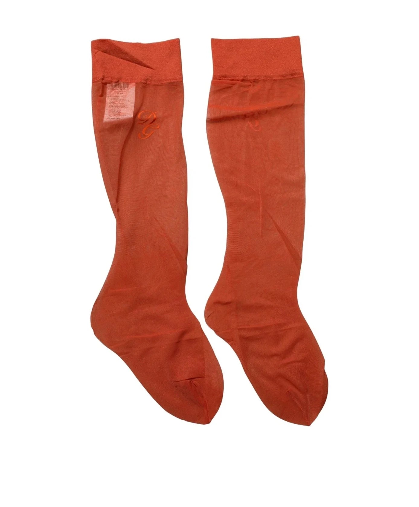 Dolce & Gabbana Knee Sock in orange — view 3