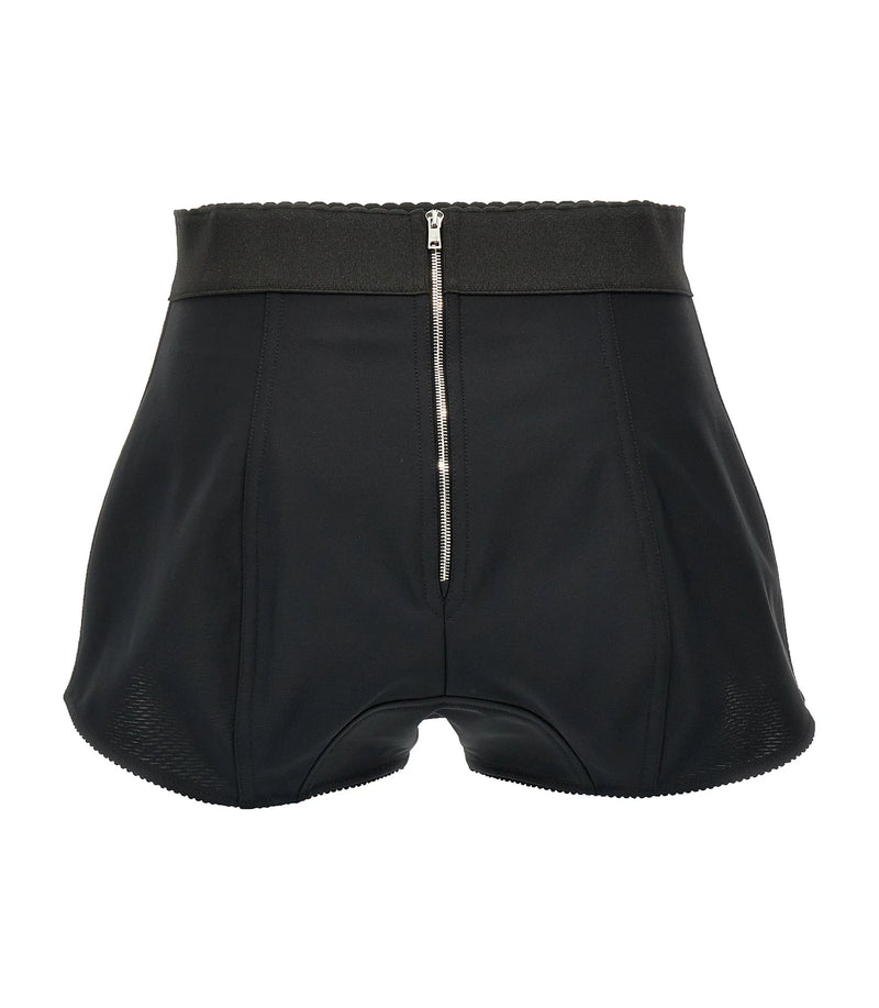 Dolce & Gabbana Legging Short in black, Polyamide — view 2