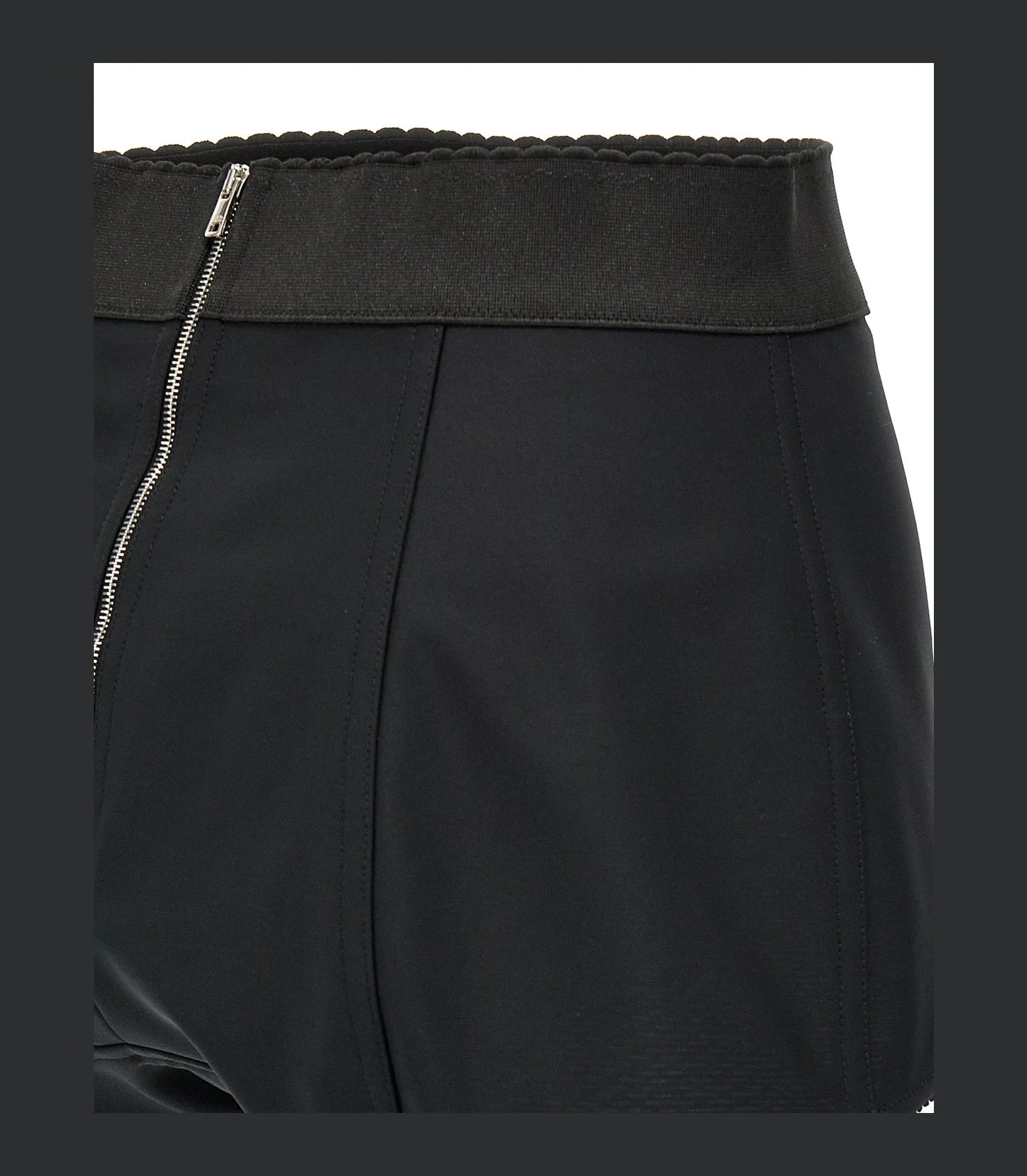 Dolce & Gabbana Legging Short in black, Polyamide — view 4