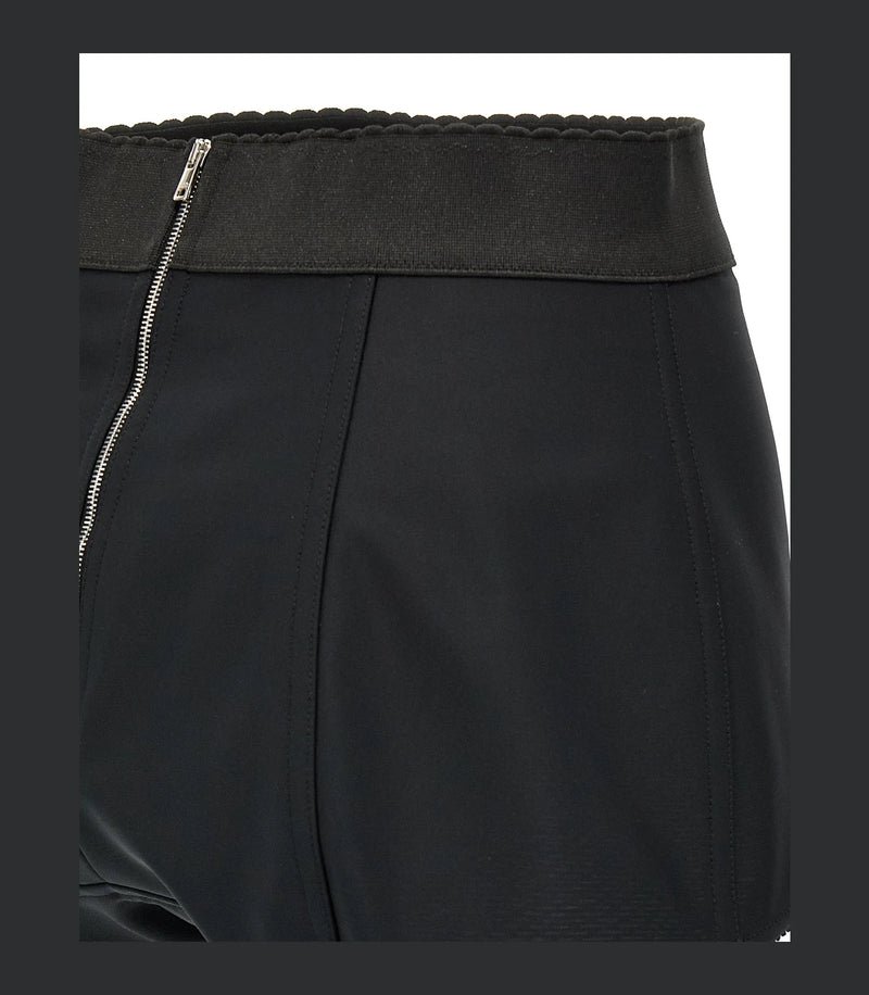 Dolce & Gabbana Legging Short in black, Polyamide — view 4