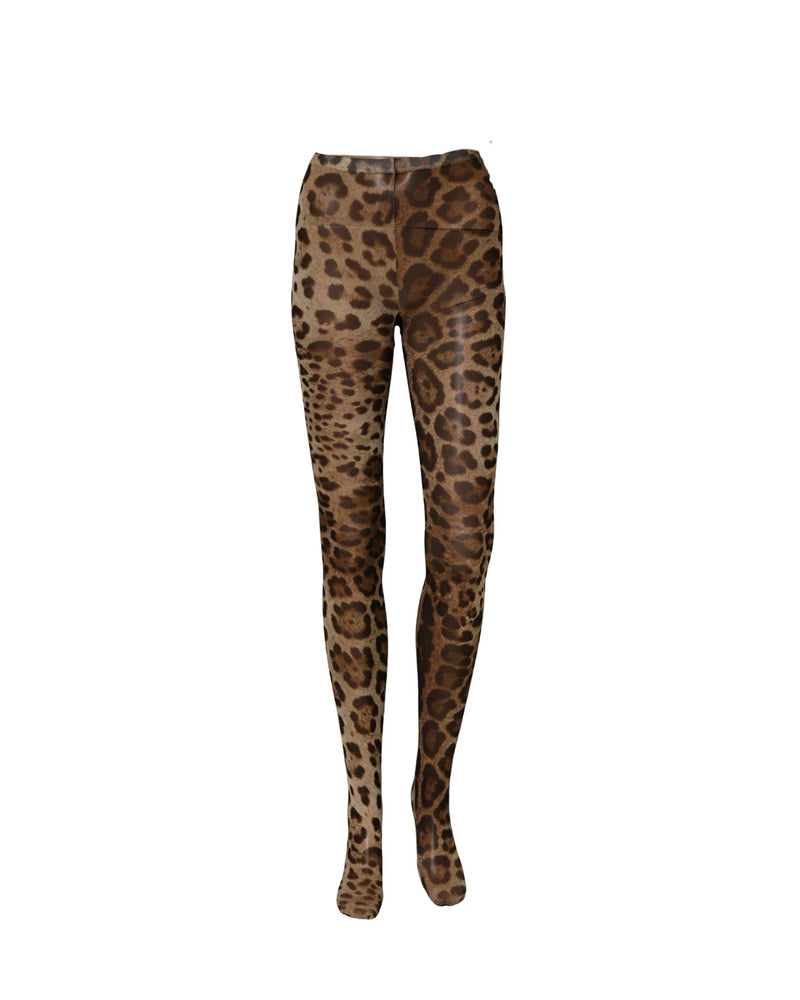 Dolce & Gabbana Pantyhose in brown, Nylon — view 4