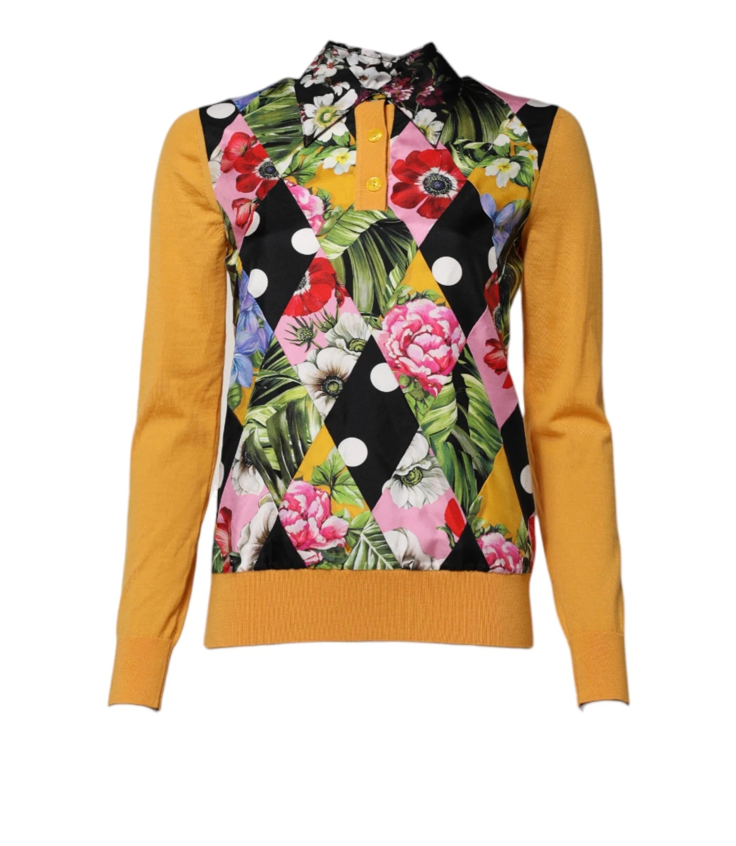 Dolce & Gabbana Polo in multicolor, Cashmere