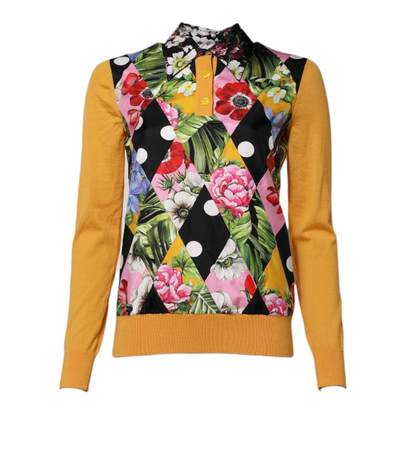Dolce & Gabbana Polo in multicolor, Cashmere — view 2