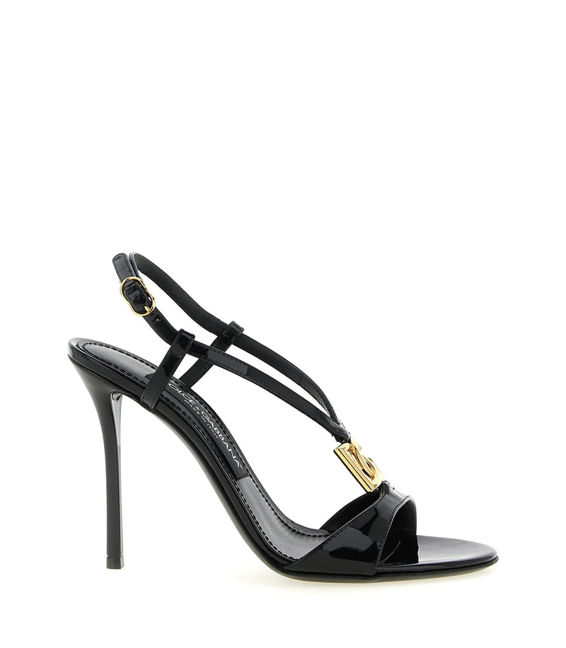 Dolce & Gabbana Sandals in black, Calfskin Leather