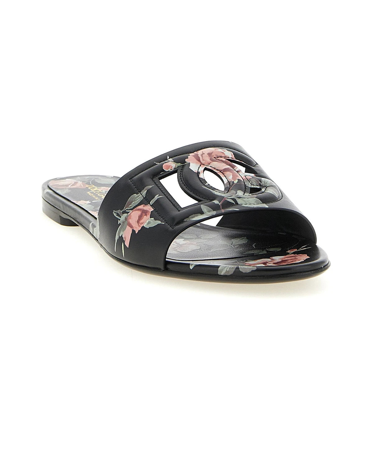 Dolce & Gabbana Sandals in black, Calfskin Leather — view 2