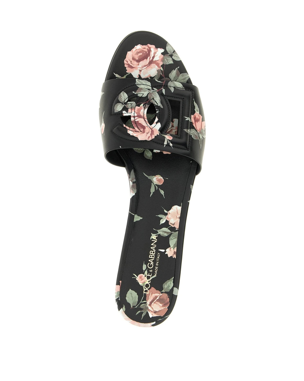 Dolce & Gabbana Sandals in black, Calfskin Leather — view 4