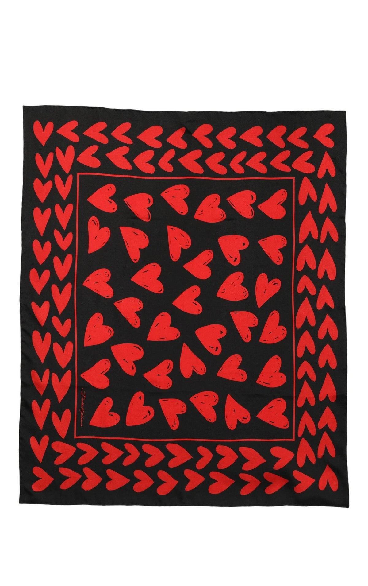 Dolce & Gabbana Scarves & Shawl in black, Silk