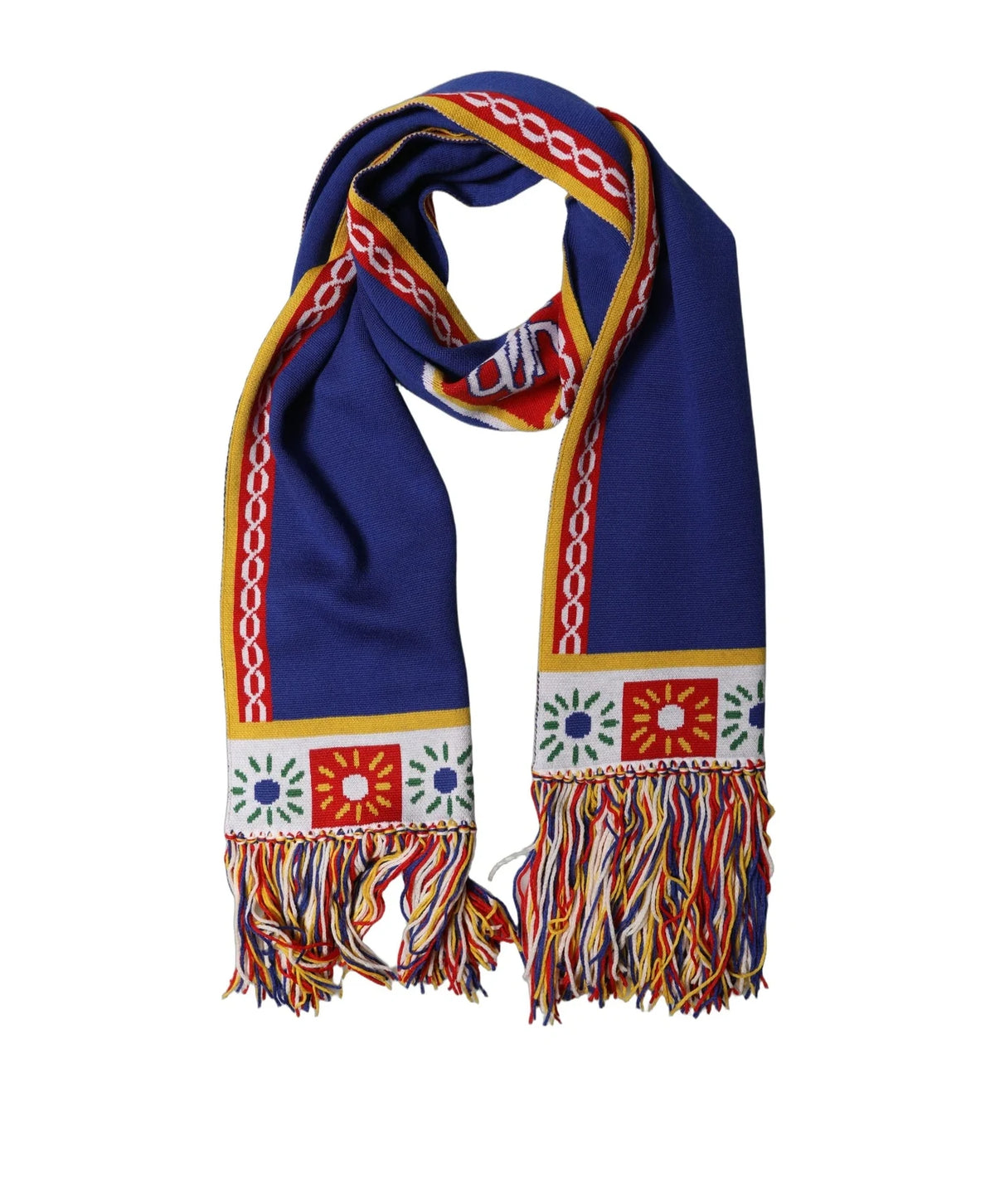 Dolce & Gabbana Scarves & Shawl in blue, Virgin Wool