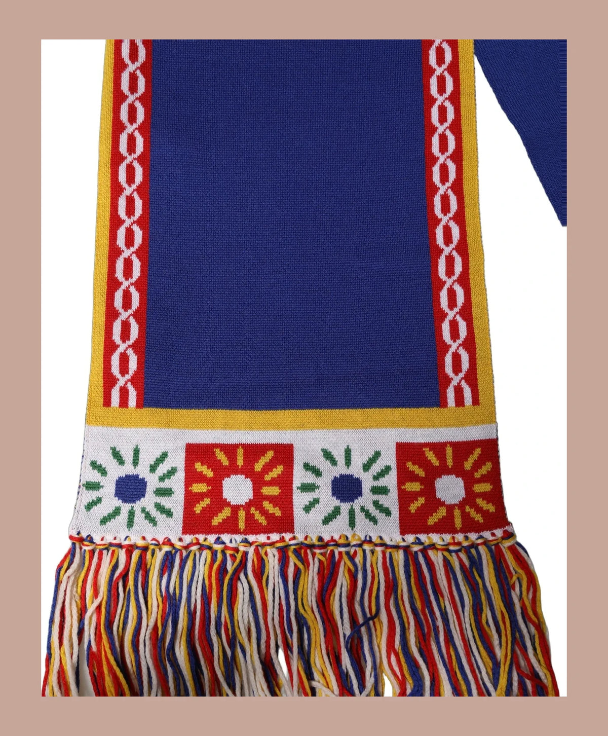 Dolce & Gabbana Scarves & Shawl in blue, Virgin Wool — view 2