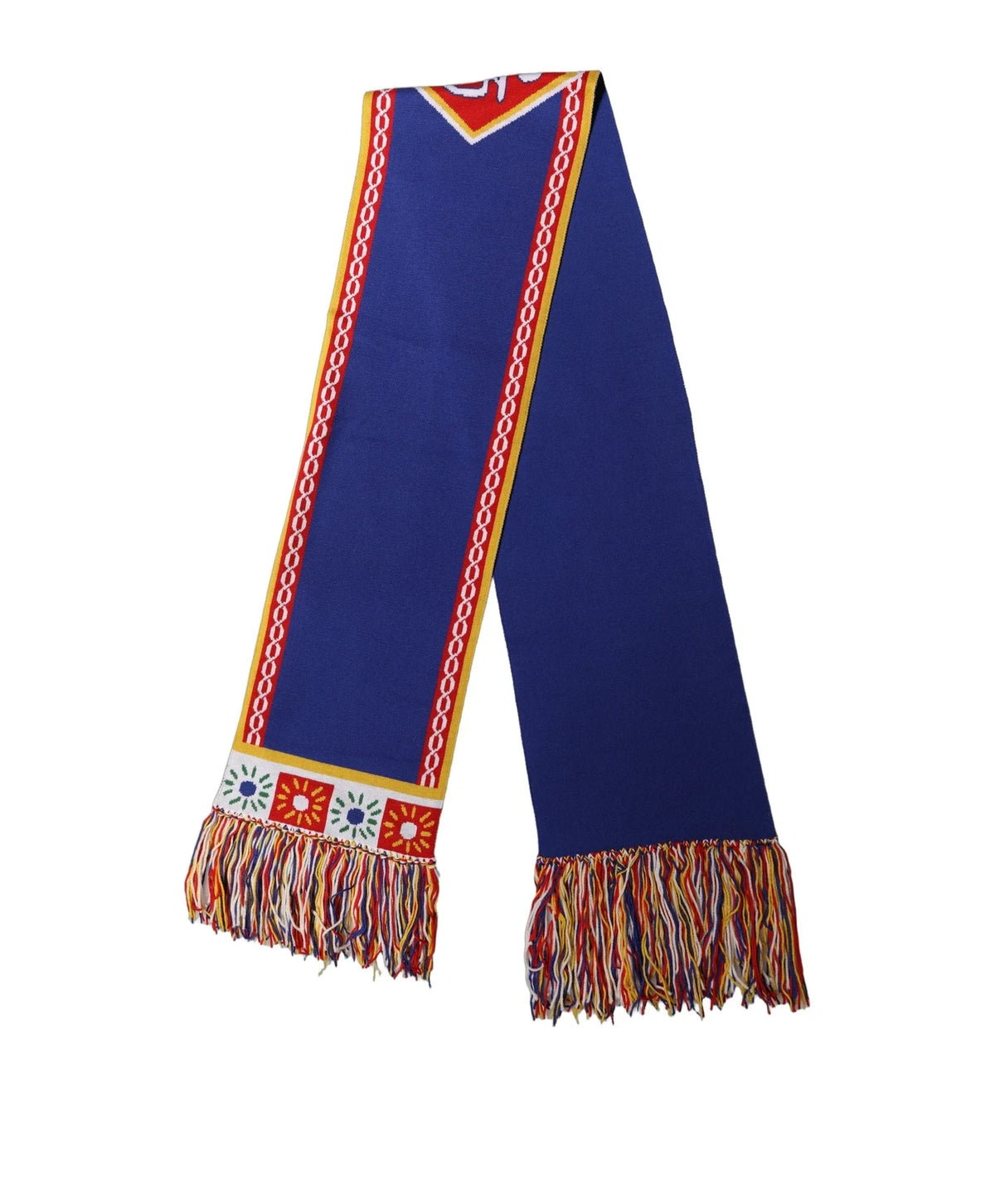 Dolce & Gabbana Scarves & Shawl in blue, Virgin Wool — view 3