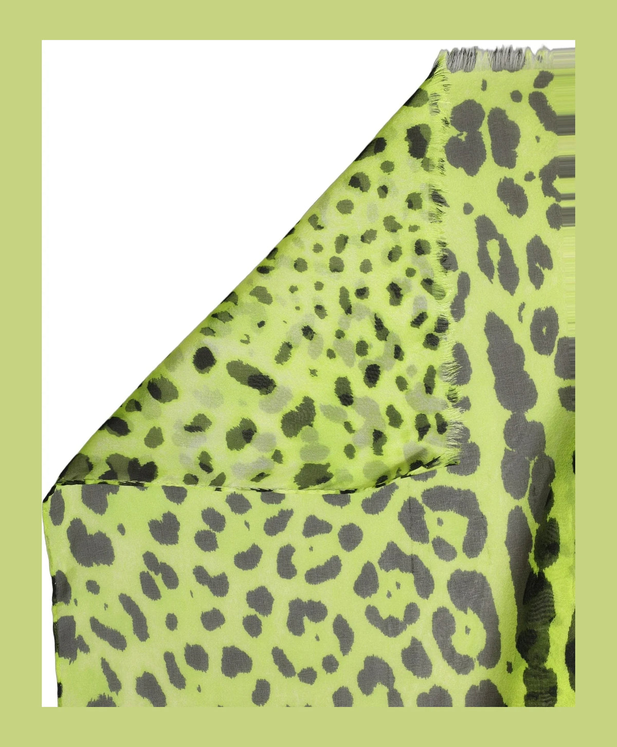 Dolce & Gabbana Scarves & Shawl in green, Silk — view 3