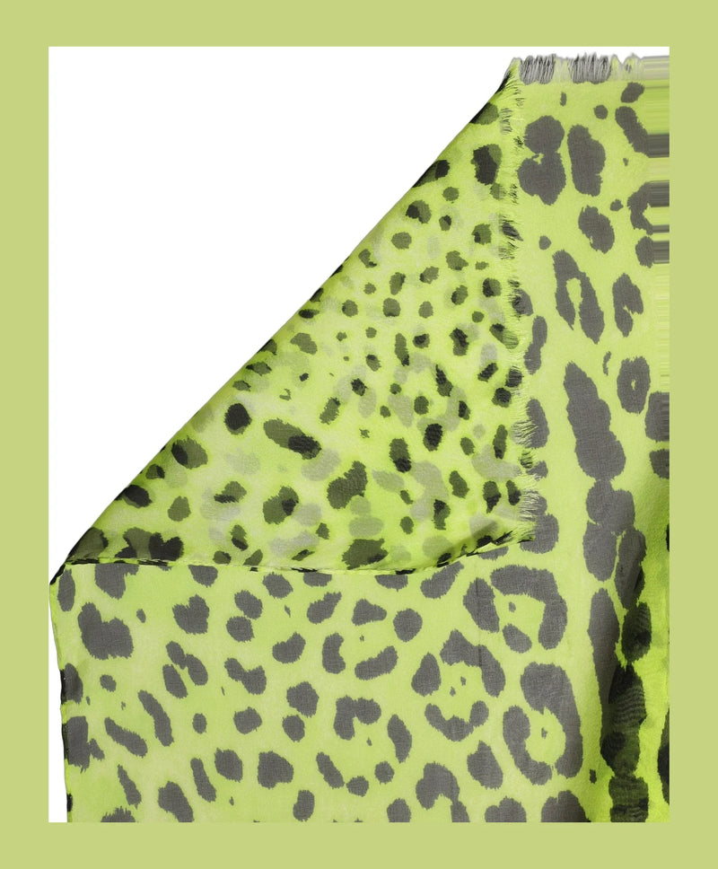 Dolce & Gabbana Scarves & Shawl in green, Silk — view 3