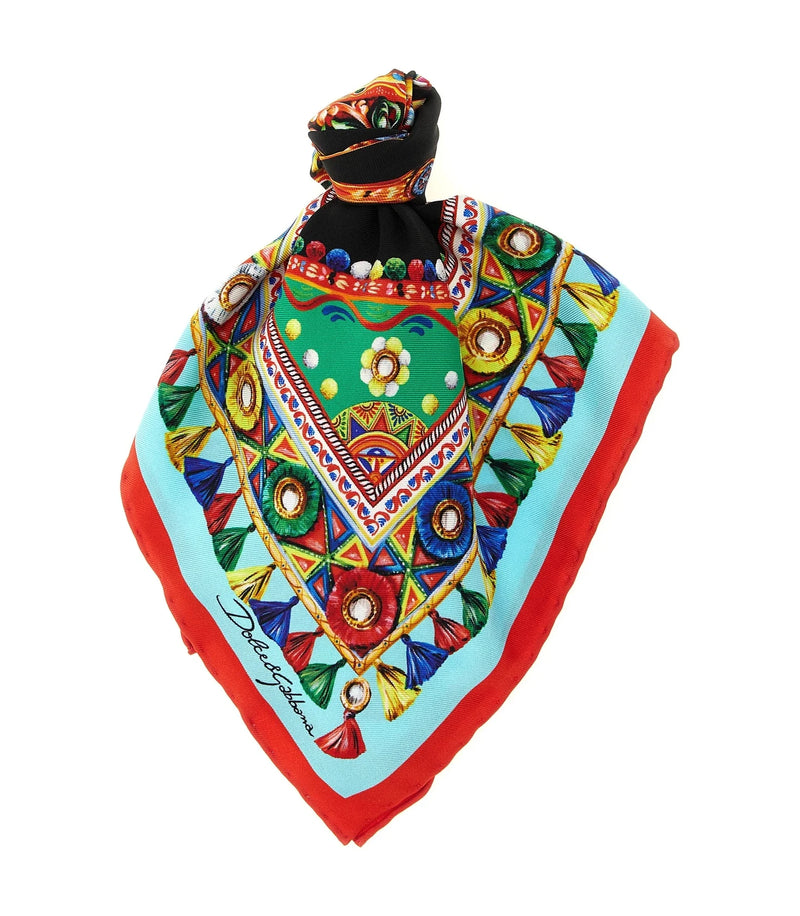 Dolce & Gabbana Scarves & Shawl in multicolor, Silk