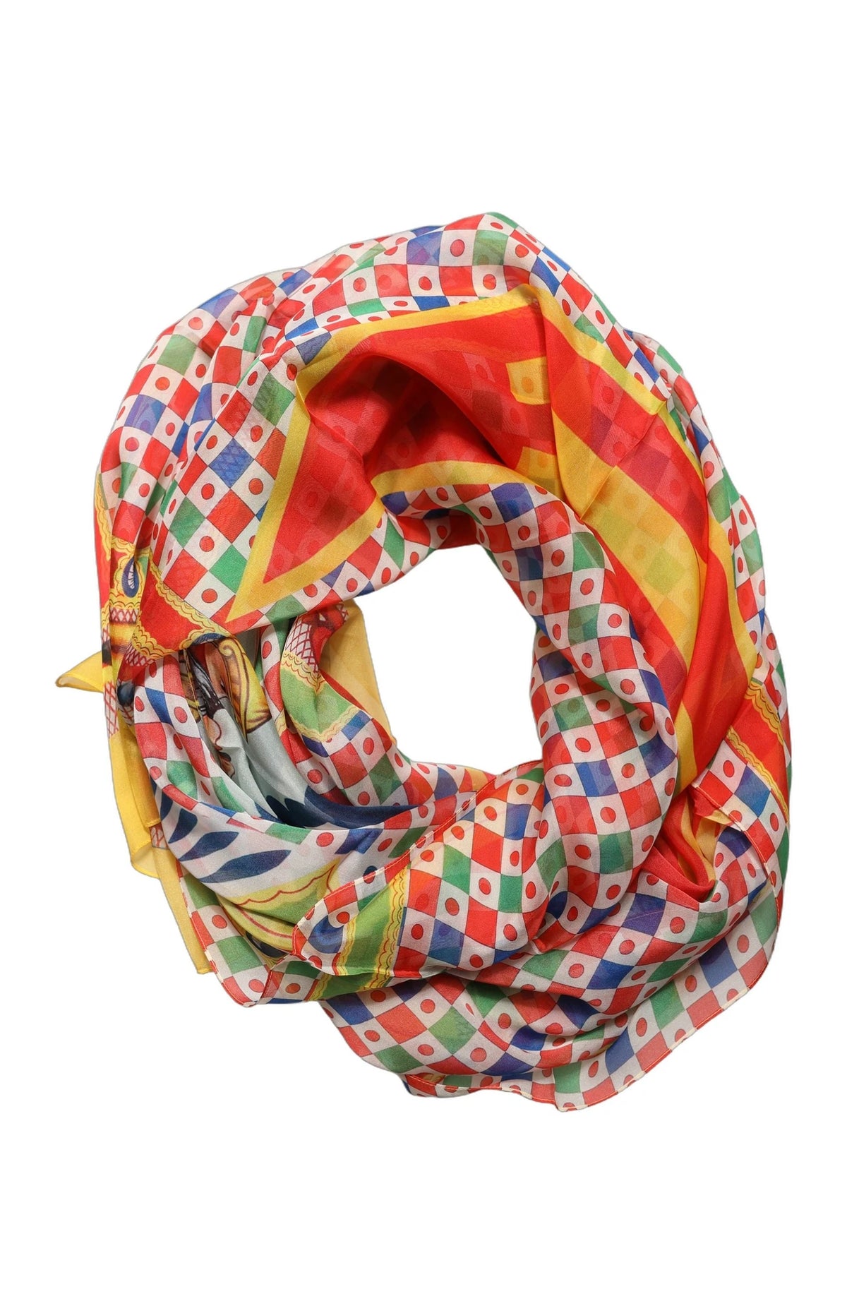 Dolce & Gabbana Scarves & Shawl in multicolor, Silk