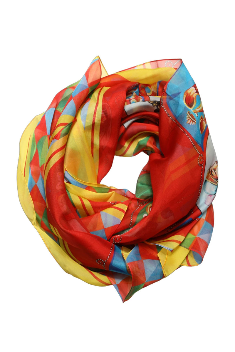Dolce & Gabbana Scarves & Shawl in multicolor, Silk