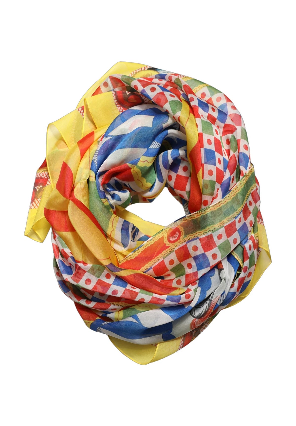 Dolce & Gabbana Scarves & Shawl in multicolor, Silk