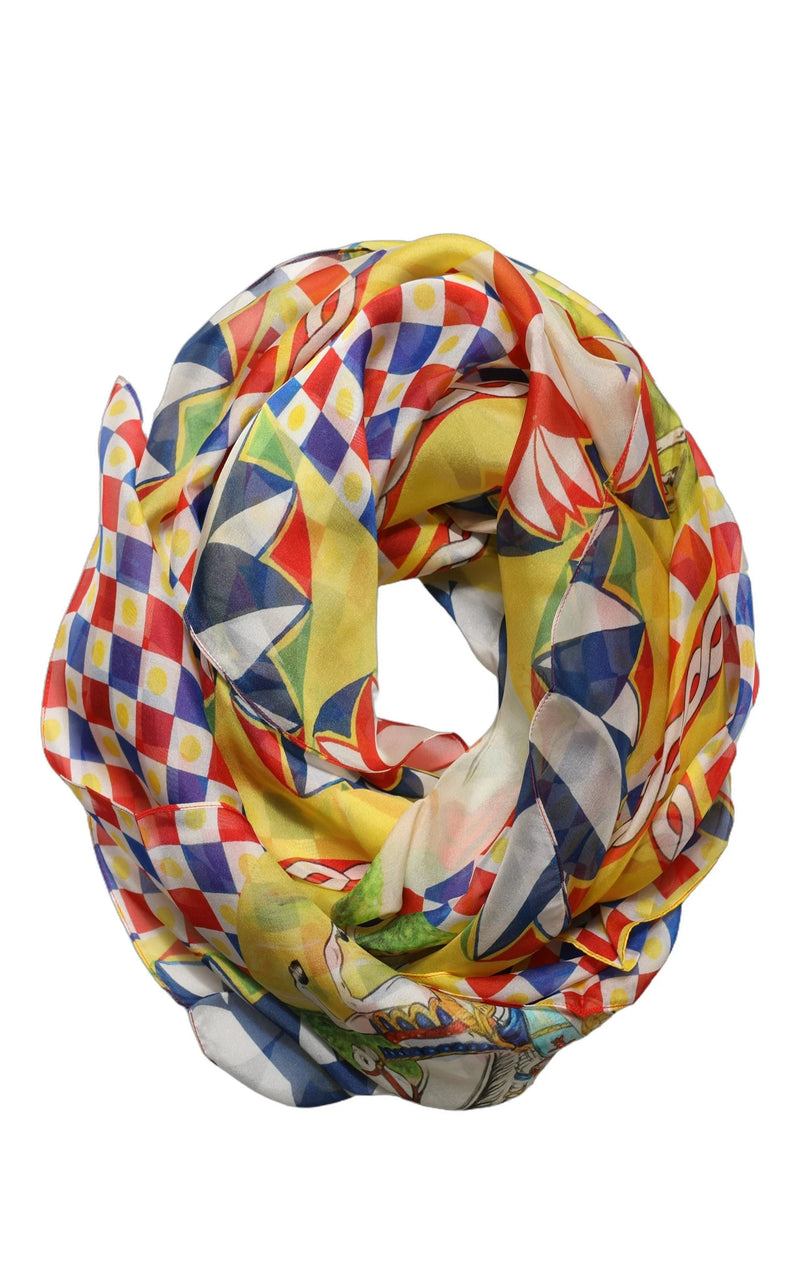 Dolce & Gabbana Scarves & Shawl in multicolor, Silk