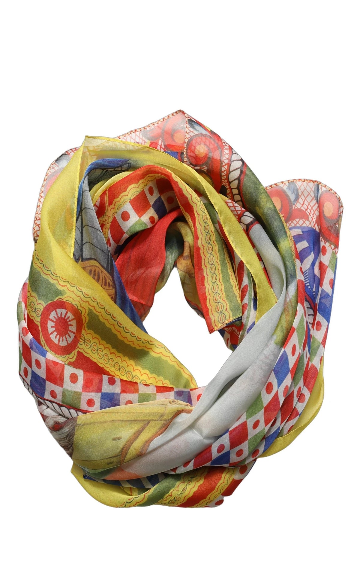 Dolce & Gabbana Scarves & Shawl in multicolor, Silk — view 2
