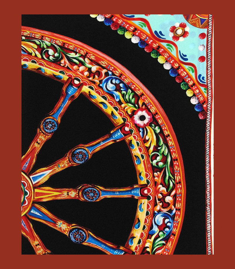 Dolce & Gabbana Scarves & Shawl in multicolor, Silk — view 3