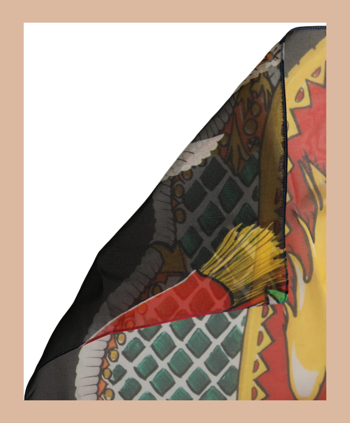 Dolce & Gabbana Scarves & Shawl in multicolor, Silk — view 3