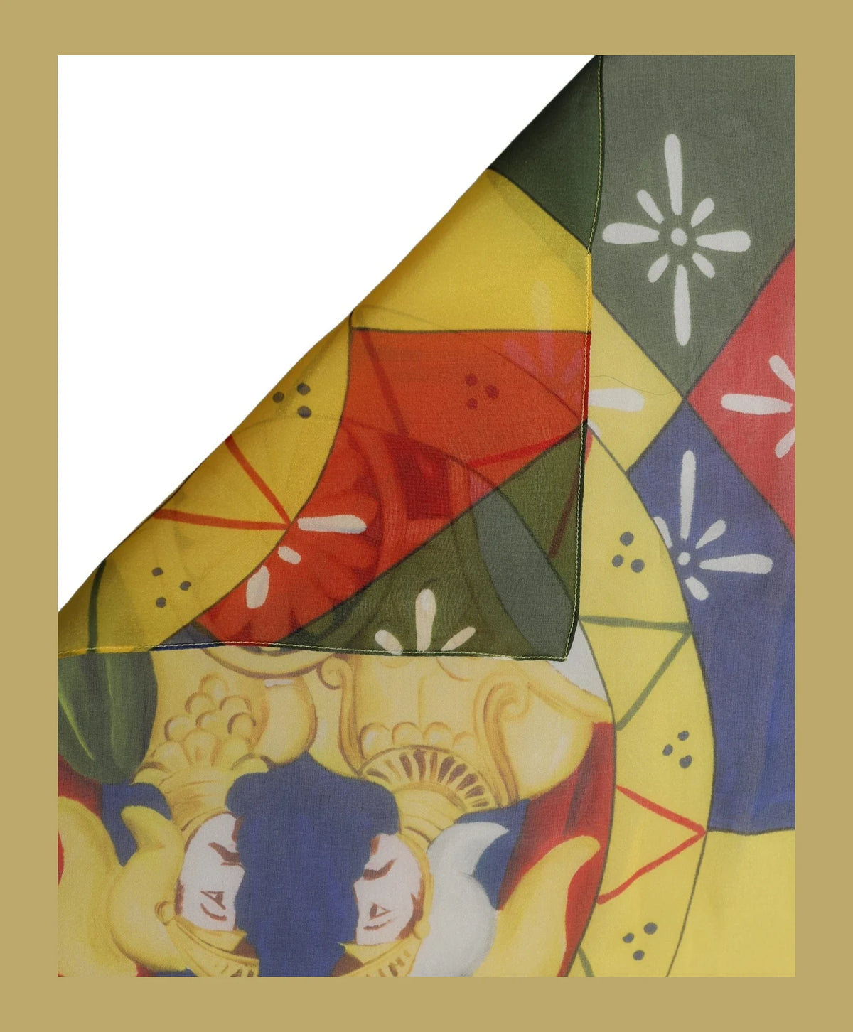 Dolce & Gabbana Scarves & Shawl in multicolor, Silk — view 3