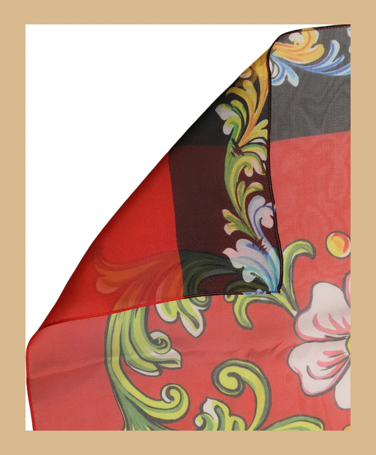 Dolce & Gabbana Scarves & Shawl in multicolor, Silk — view 3