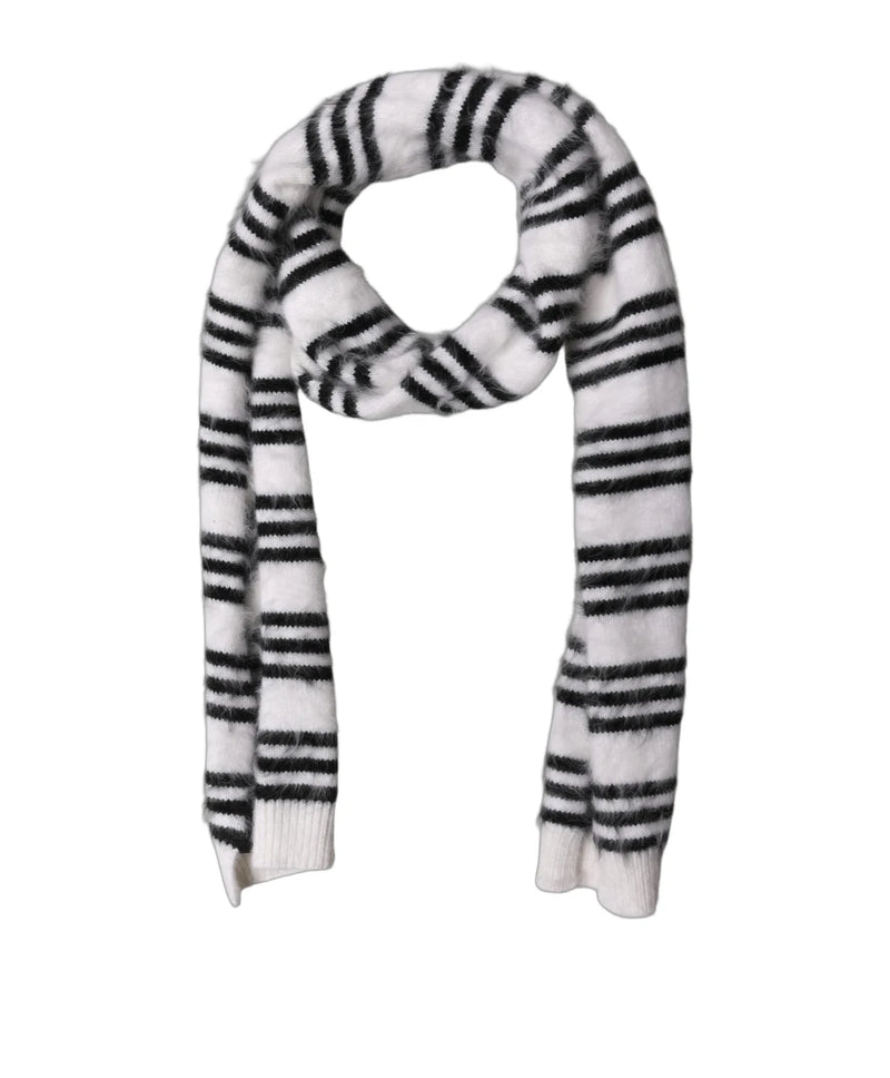 Dolce & Gabbana Scarves & Shawl in white, Angora