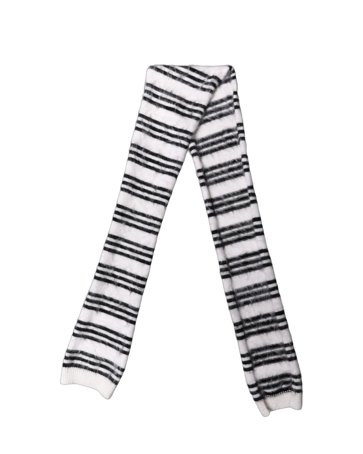 Dolce & Gabbana Scarves & Shawl in white, Angora — view 2
