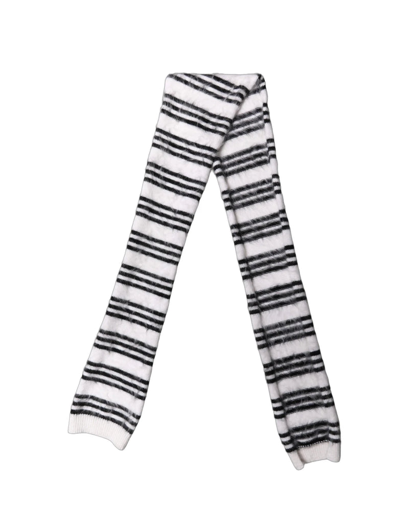 Dolce & Gabbana Scarves & Shawl in white, Angora — view 2