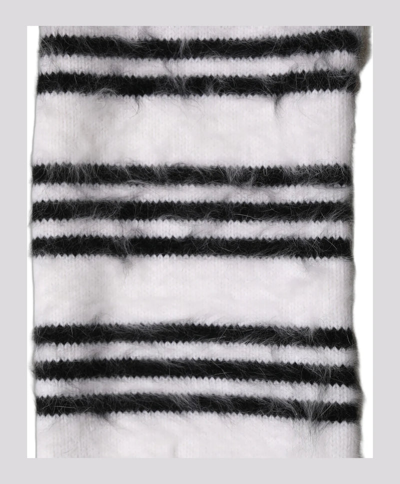 Dolce & Gabbana Scarves & Shawl in white, Angora — view 3