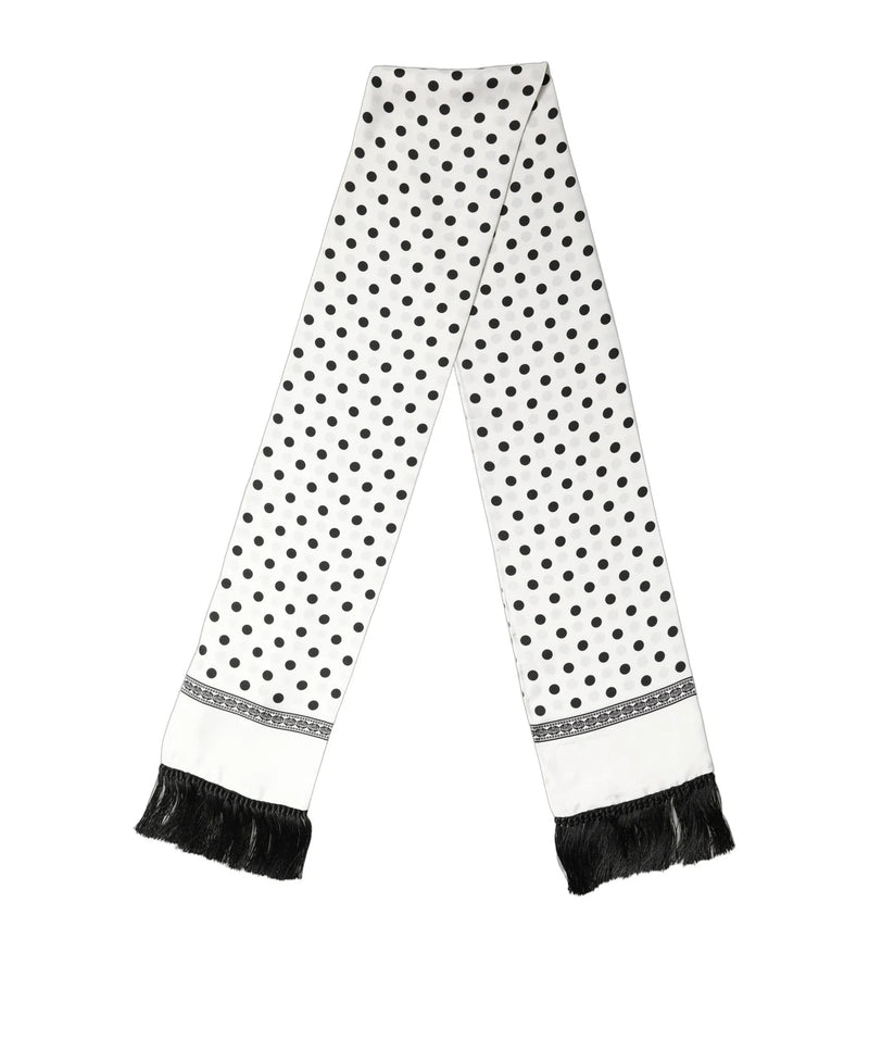Dolce & Gabbana Scarves & Shawl in white, Silk — view 2