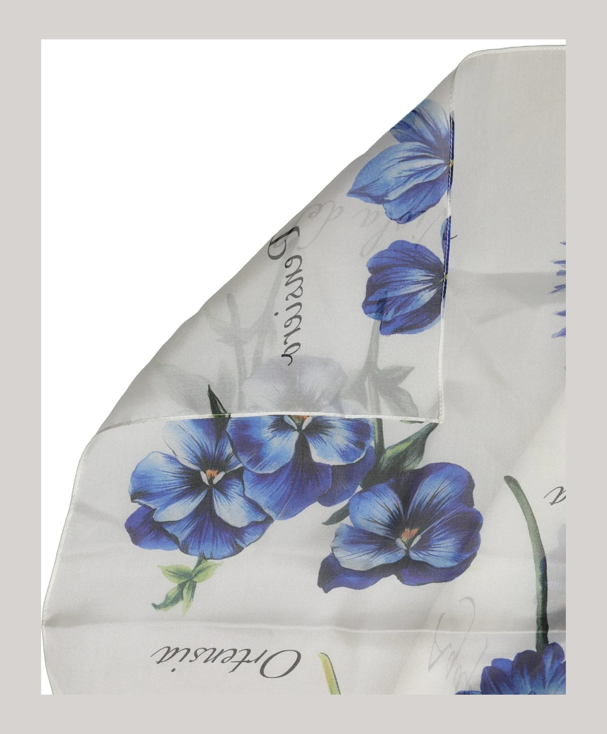Dolce & Gabbana Scarves & Shawl in white, Silk — view 3
