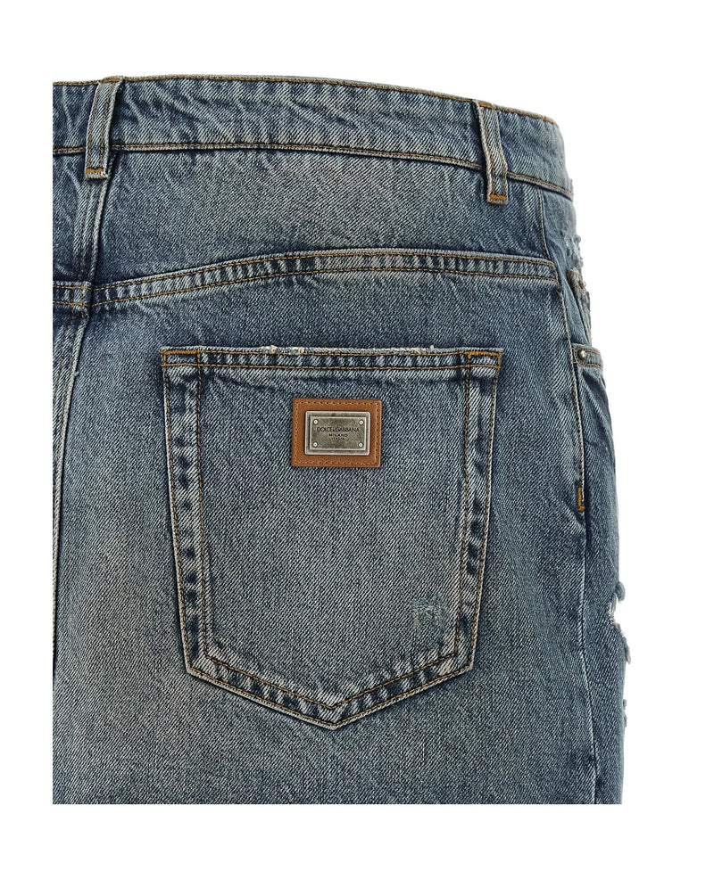 Dolce & Gabbana Skirt in blue — view 4
