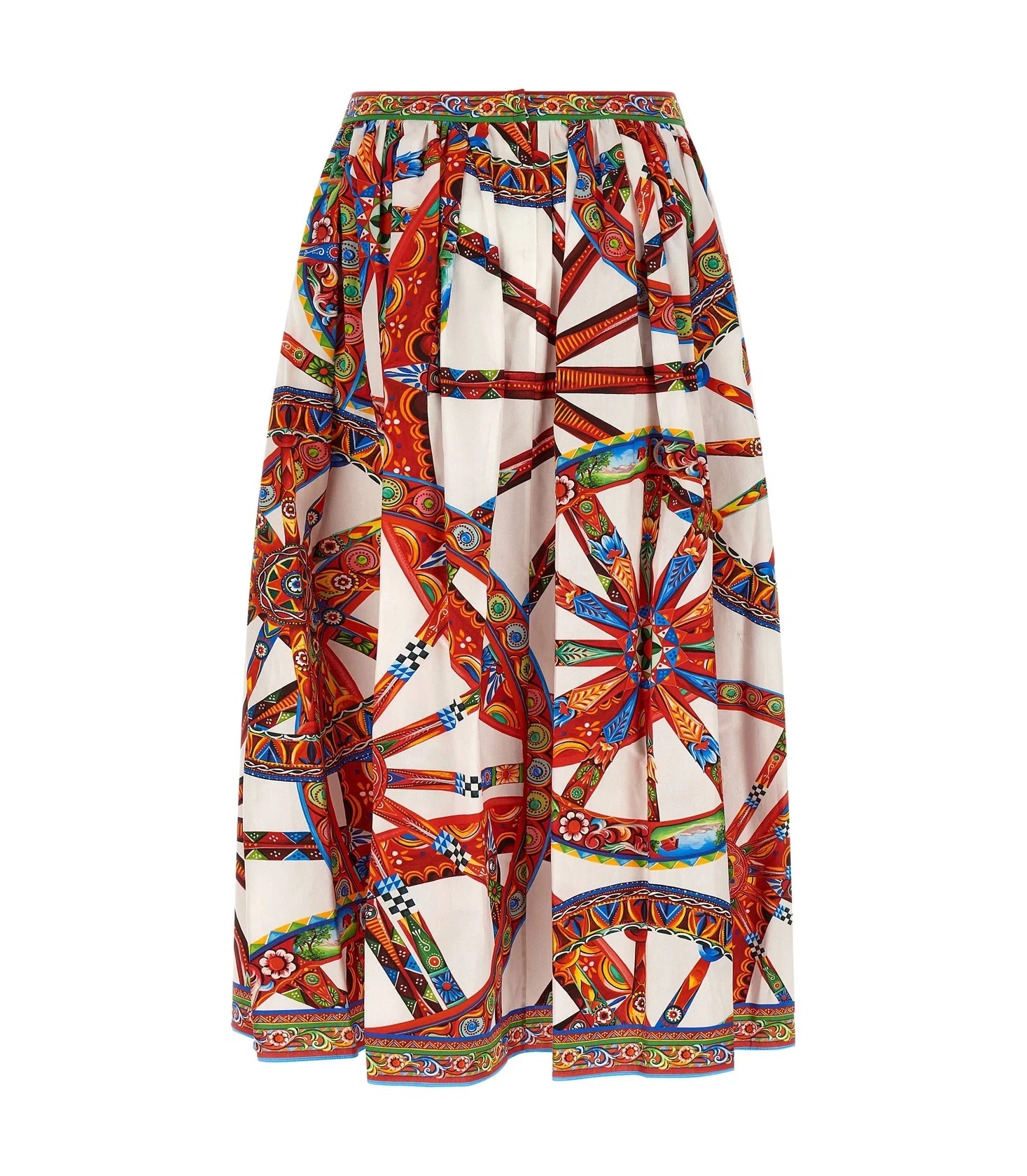 Dolce & Gabbana Skirt in multicolor, Cotton — view 2