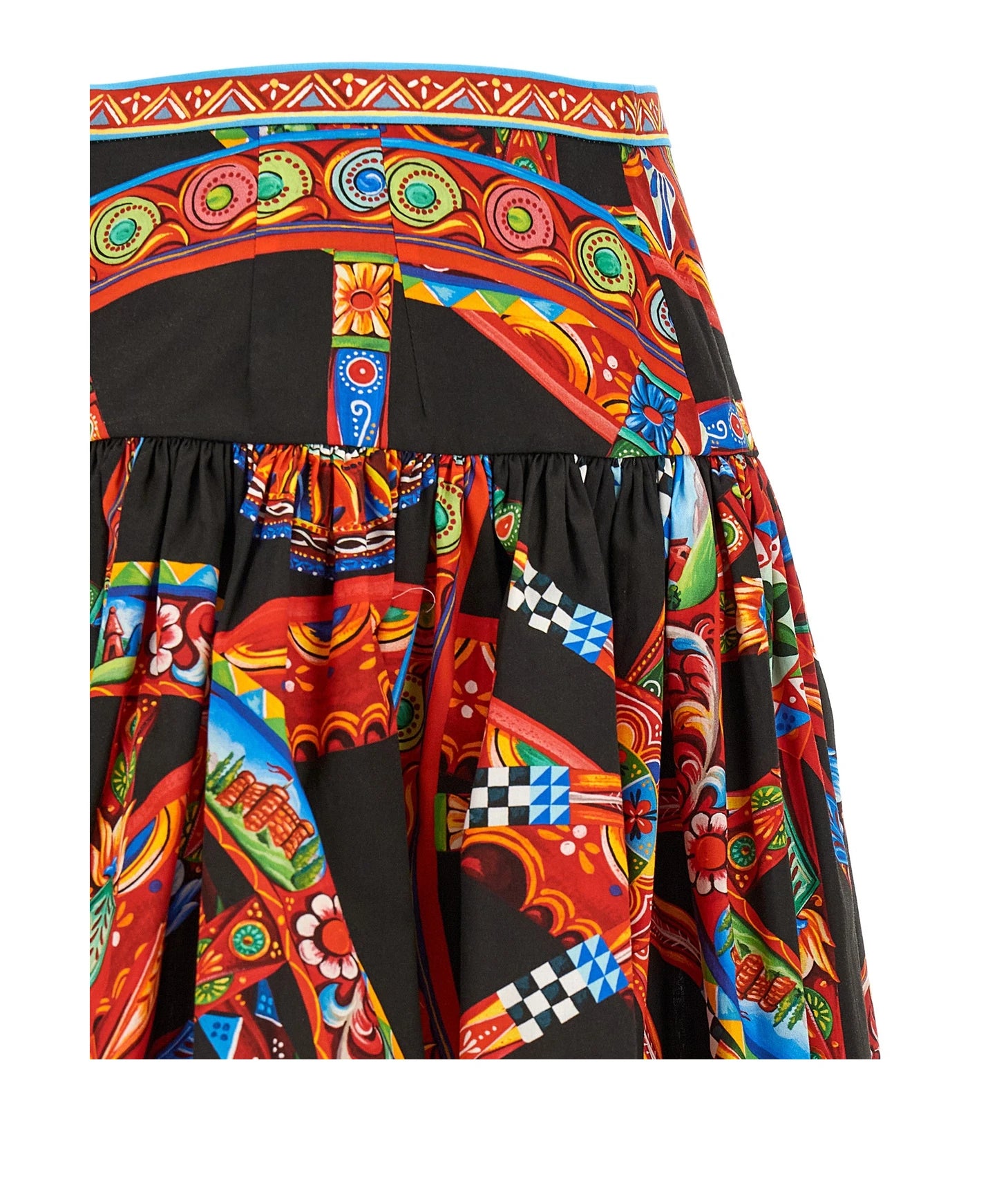 Dolce & Gabbana Skirt in multicolor, Cotton — view 4