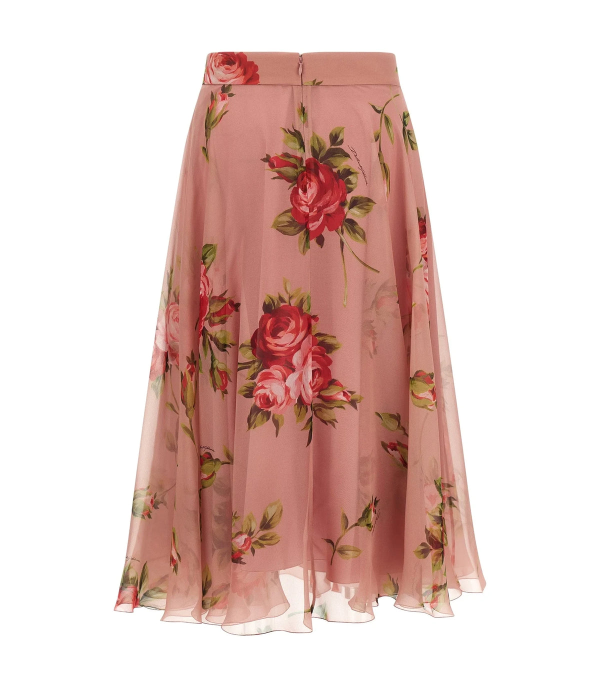 Dolce & Gabbana Skirt in pink, Silk — view 2