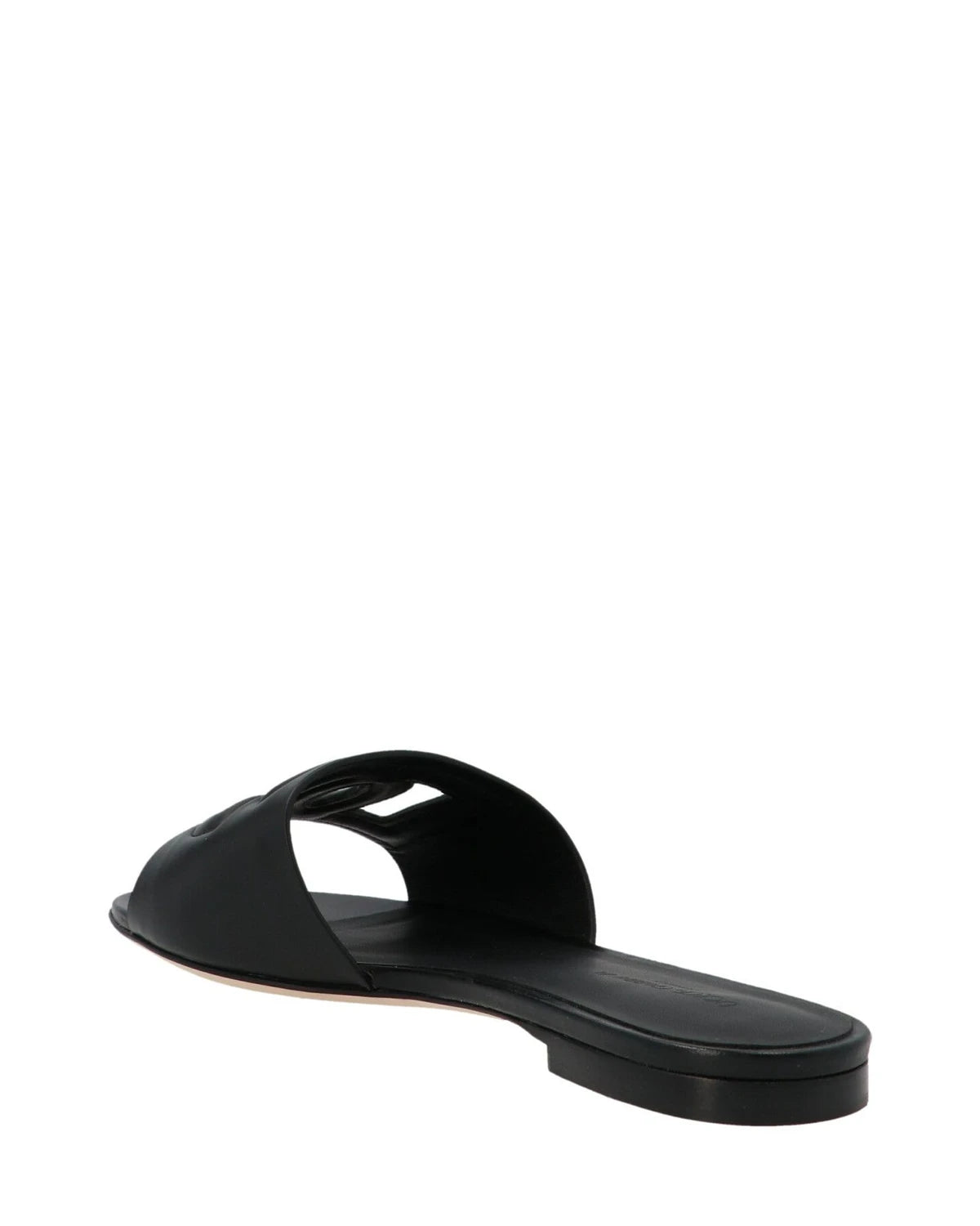 Dolce & Gabbana Slides in black, Calf Leather — view 2
