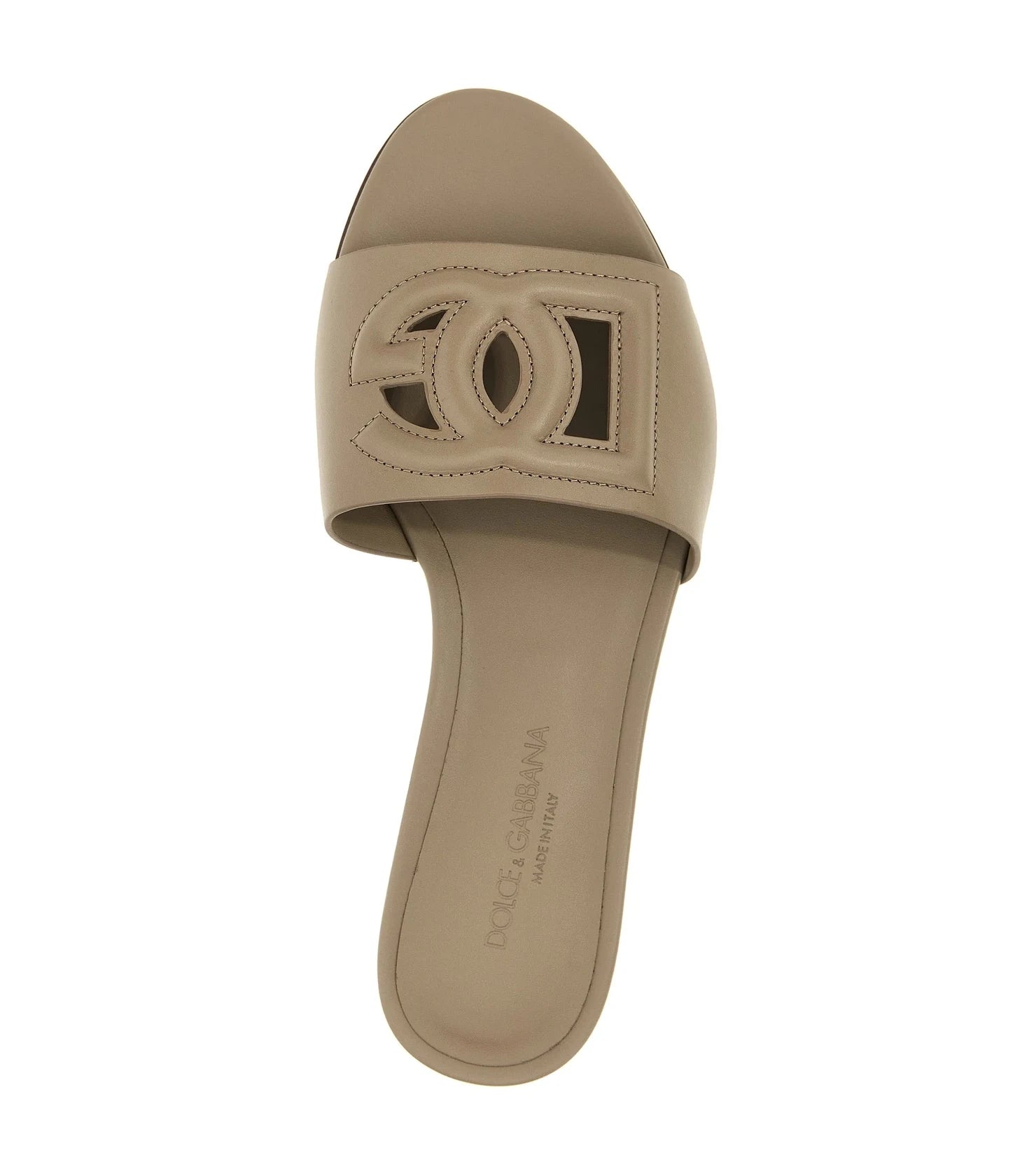 Dolce & Gabbana Gray Slides 