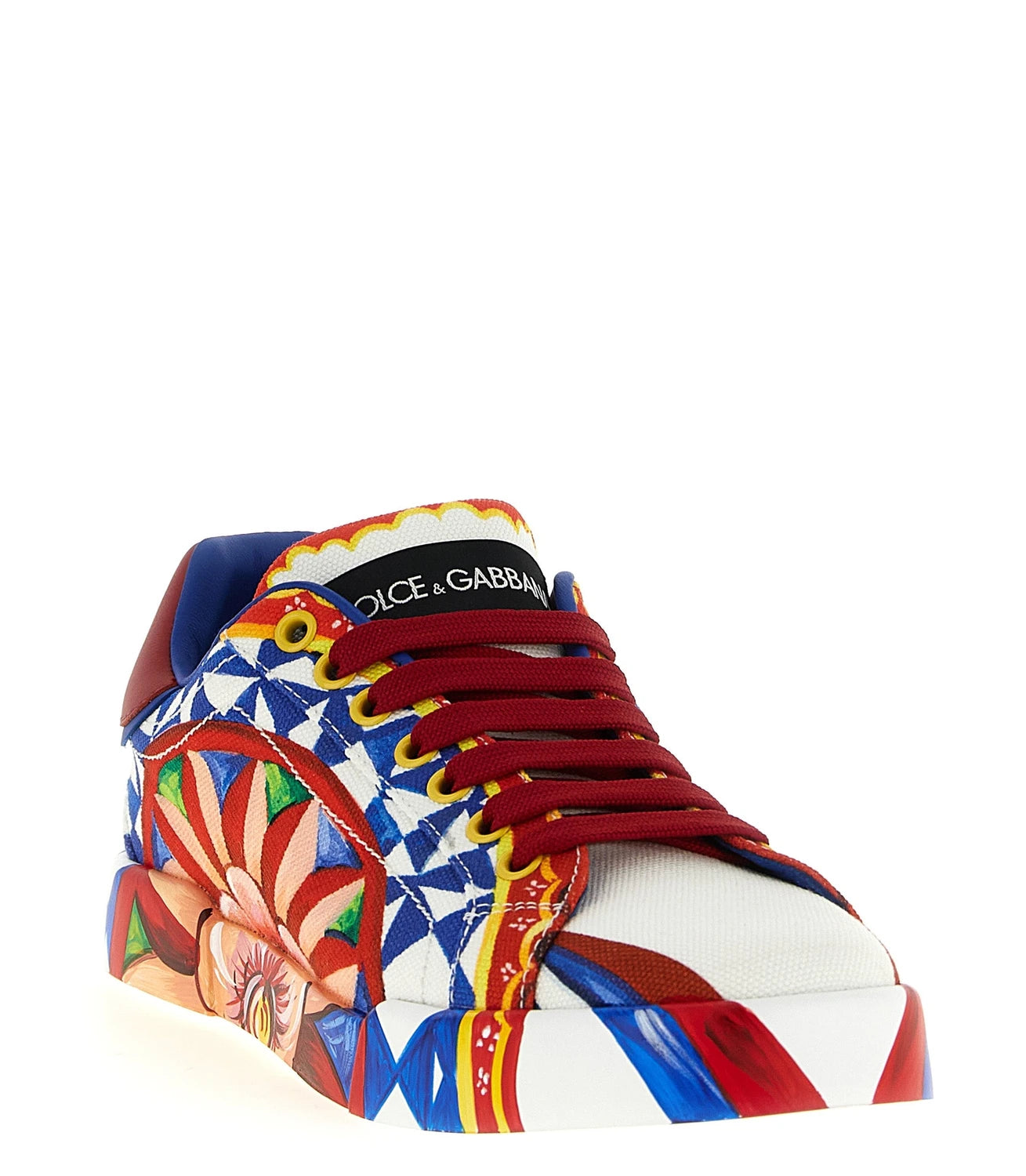 Dolce & Gabbana Sneakers in multicolor, Cotton — view 2