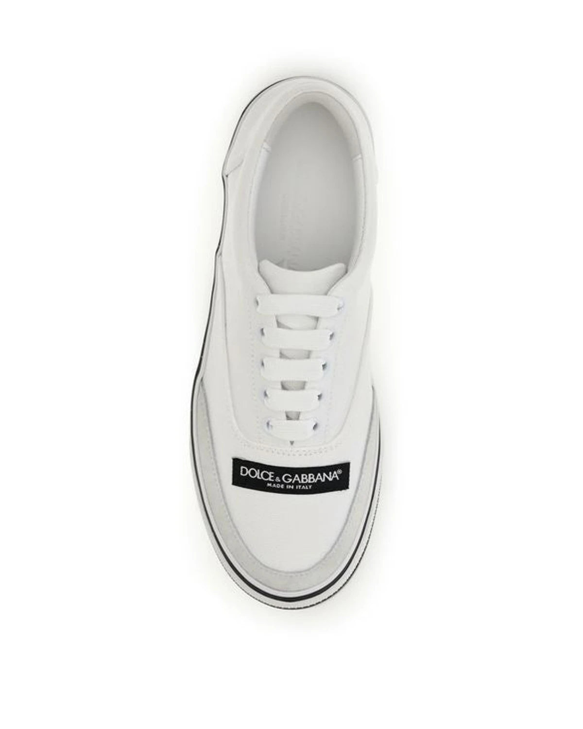 Dolce & Gabbana Sneakers in white, Cotton — view 4