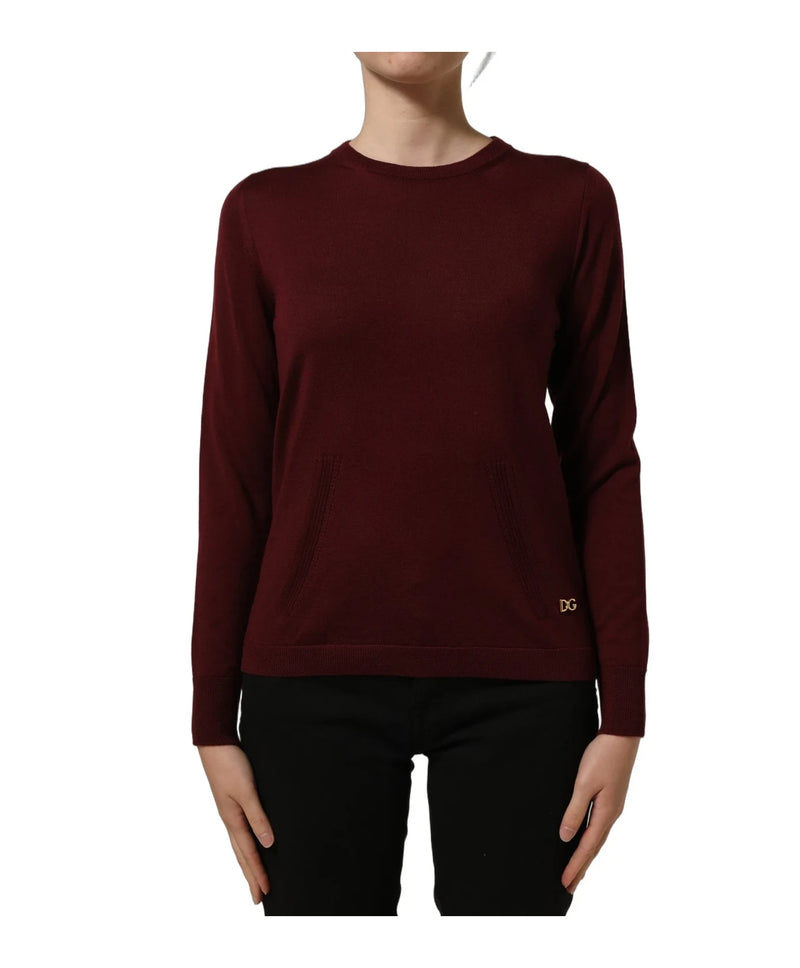 Dolce & Gabbana Sweater in red, Virgin Wool — view 2