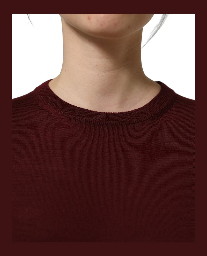 Dolce & Gabbana Sweater in red, Virgin Wool — view 4