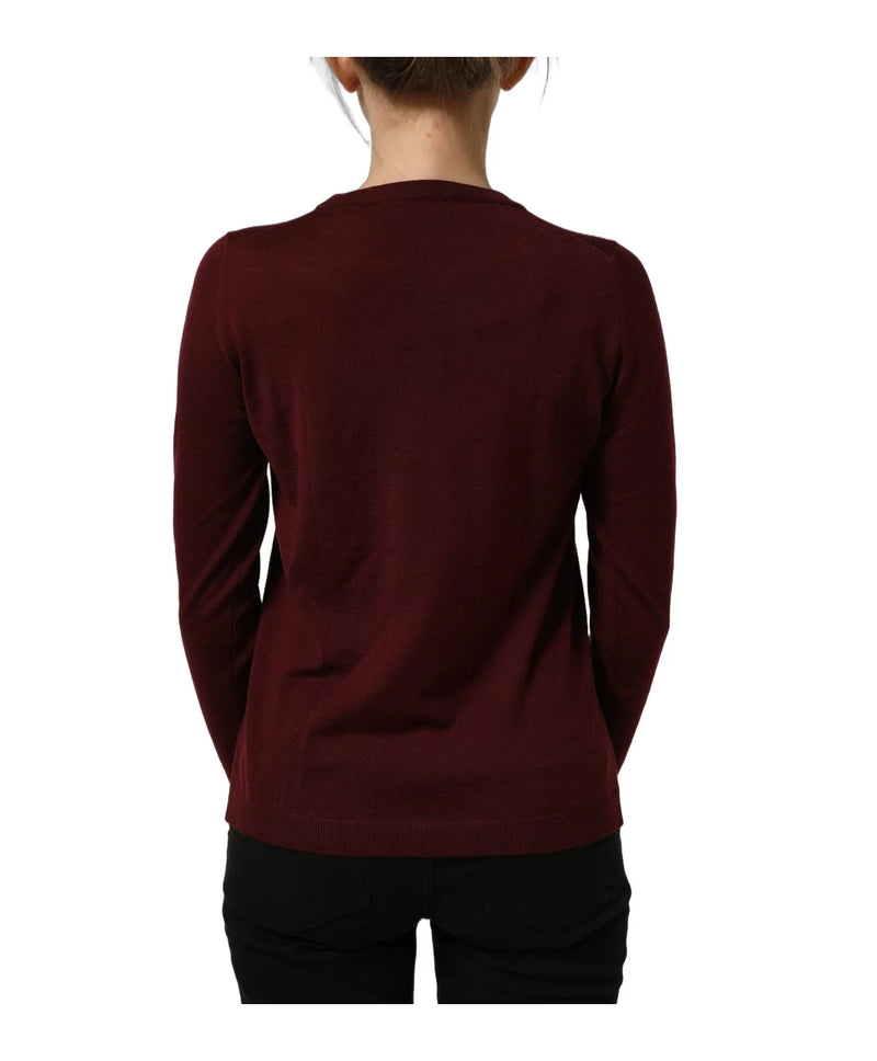 Dolce & Gabbana Sweater in red, Virgin Wool — view 6