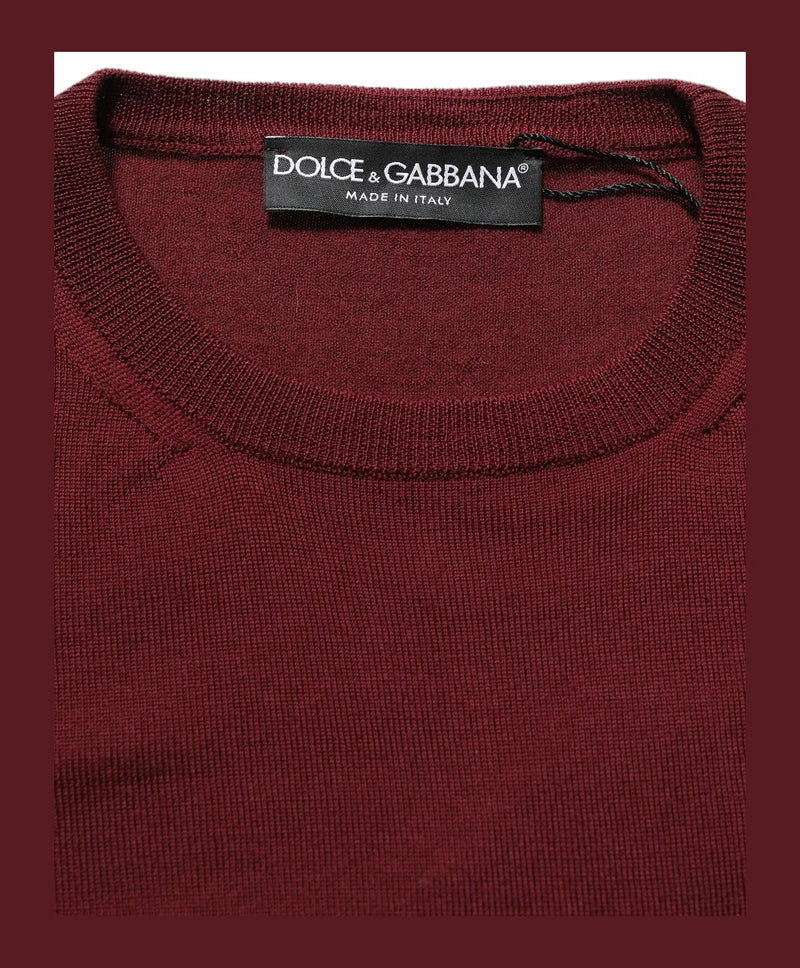 Dolce & Gabbana Sweater in red, Virgin Wool — view 7