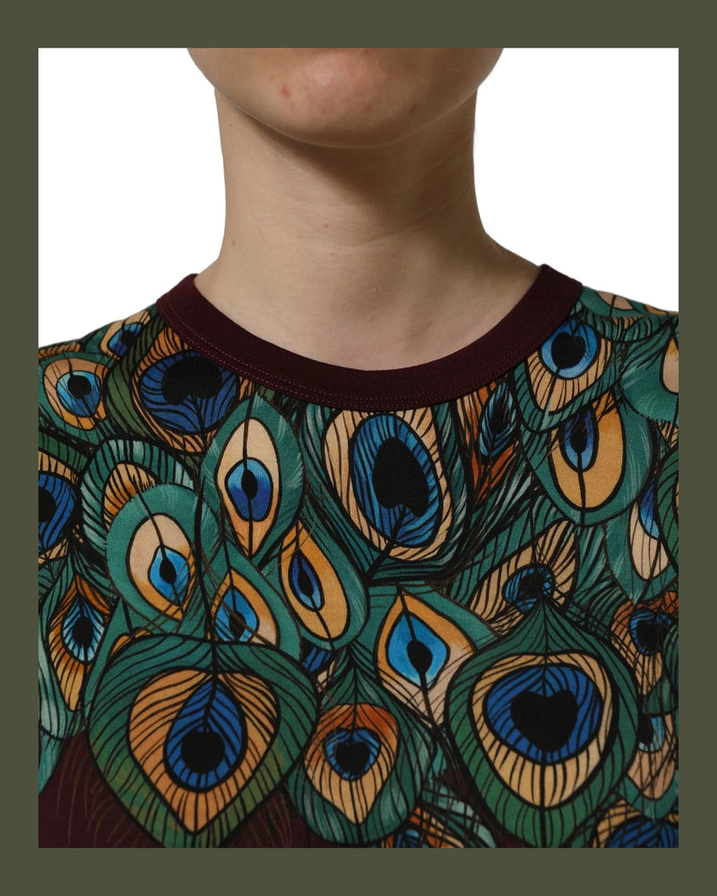 Dolce & Gabbana T-Shirt in multicolor, Cotton — view 5