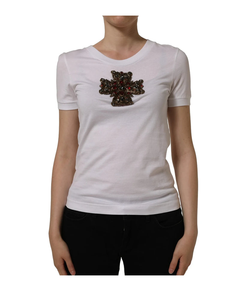 Dolce & Gabbana T-Shirt in white, Cotton — view 2
