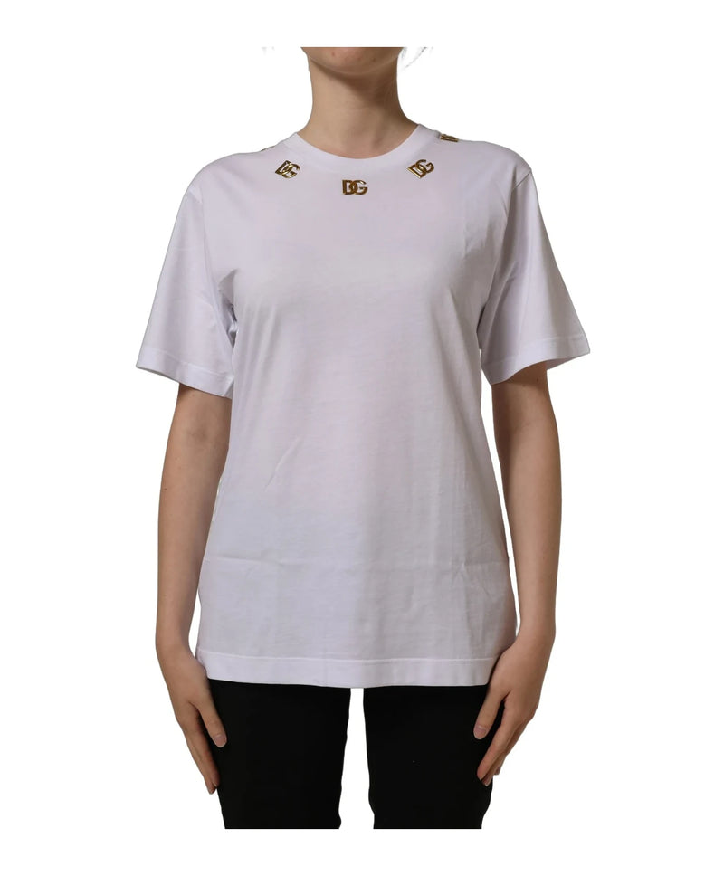 Dolce & Gabbana T-Shirt in white, Cotton — view 3