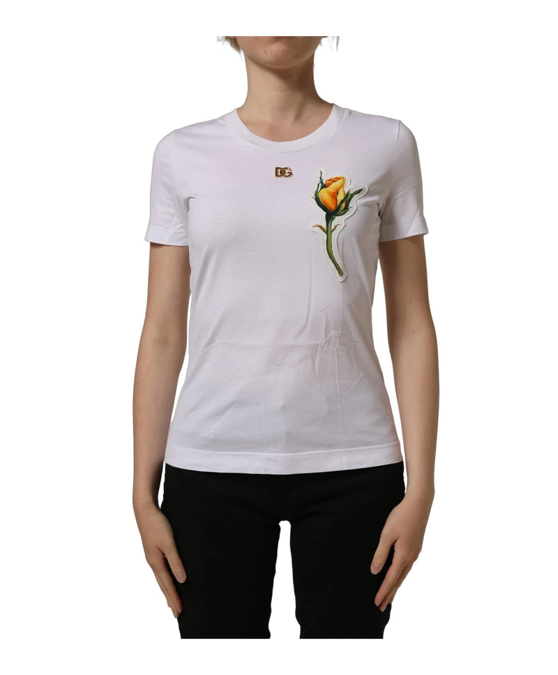 Dolce & Gabbana T-Shirt in white, Cotton — view 3