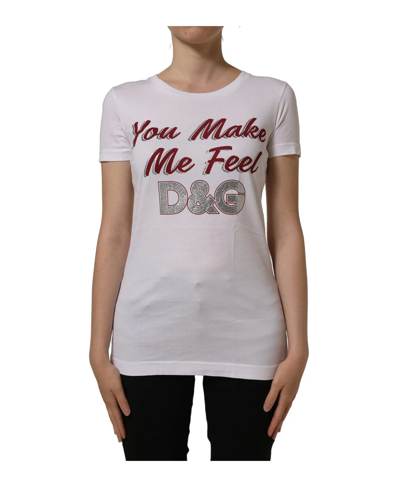 Dolce & Gabbana T-Shirt in white, Cotton — view 3