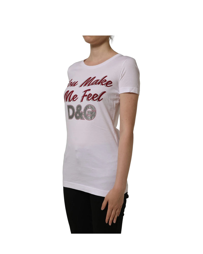 Dolce & Gabbana T-Shirt in white, Cotton — view 4